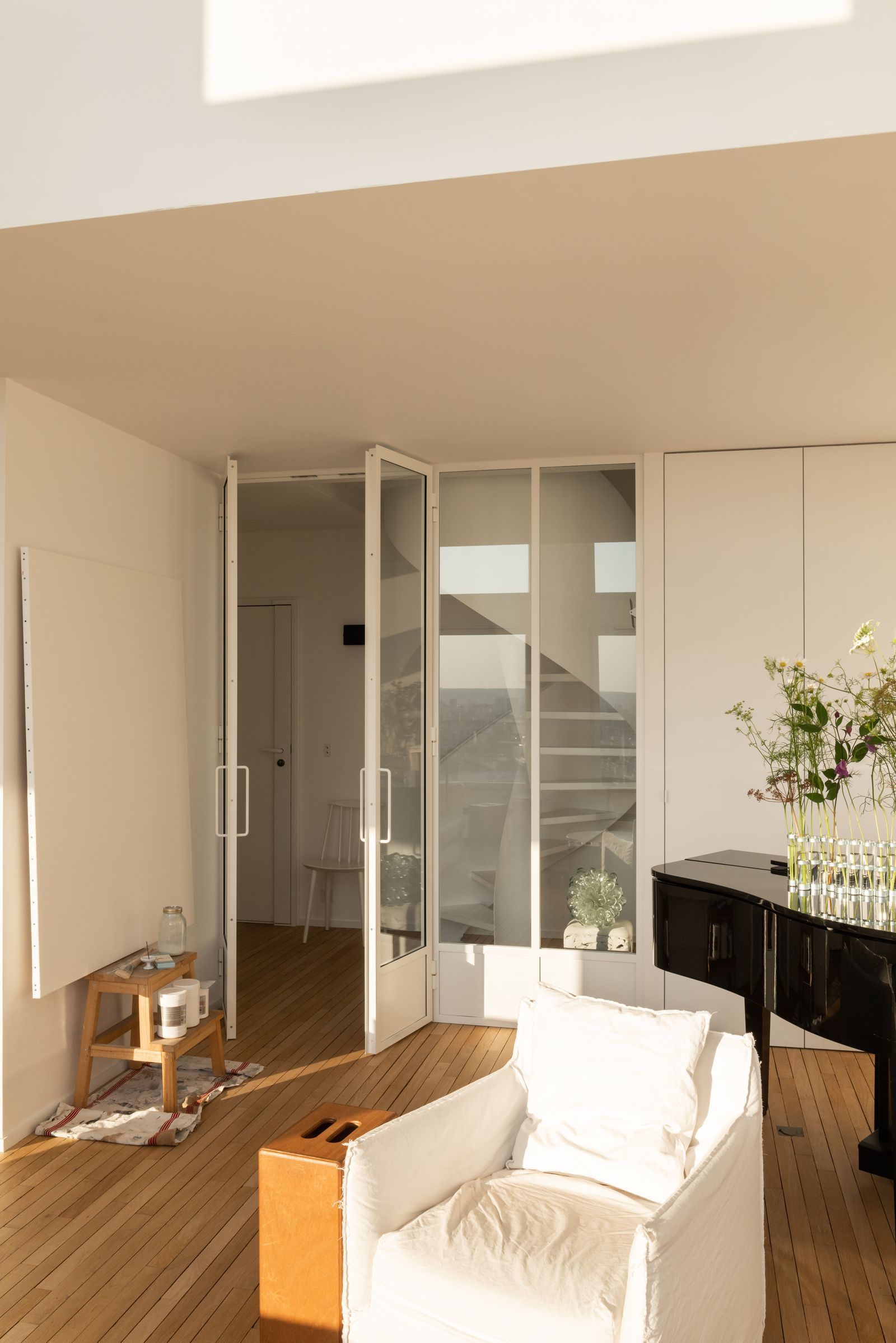 将100㎡复式改造成有景观的现代住宅丨法国巴黎丨Alexandre Deshayes-15