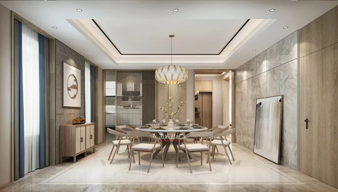 580㎡新中式 | 谭萃明：韵味悠长，灵动十足！-43