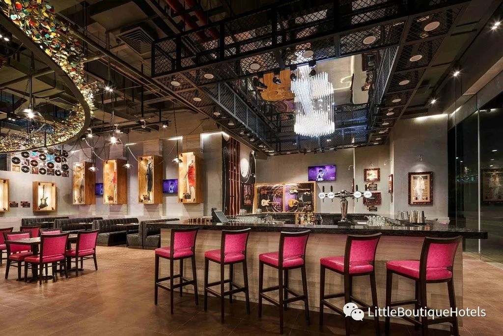 深圳硬石酒店 | 音乐主题设计,摇滚风情融入中式元素-15