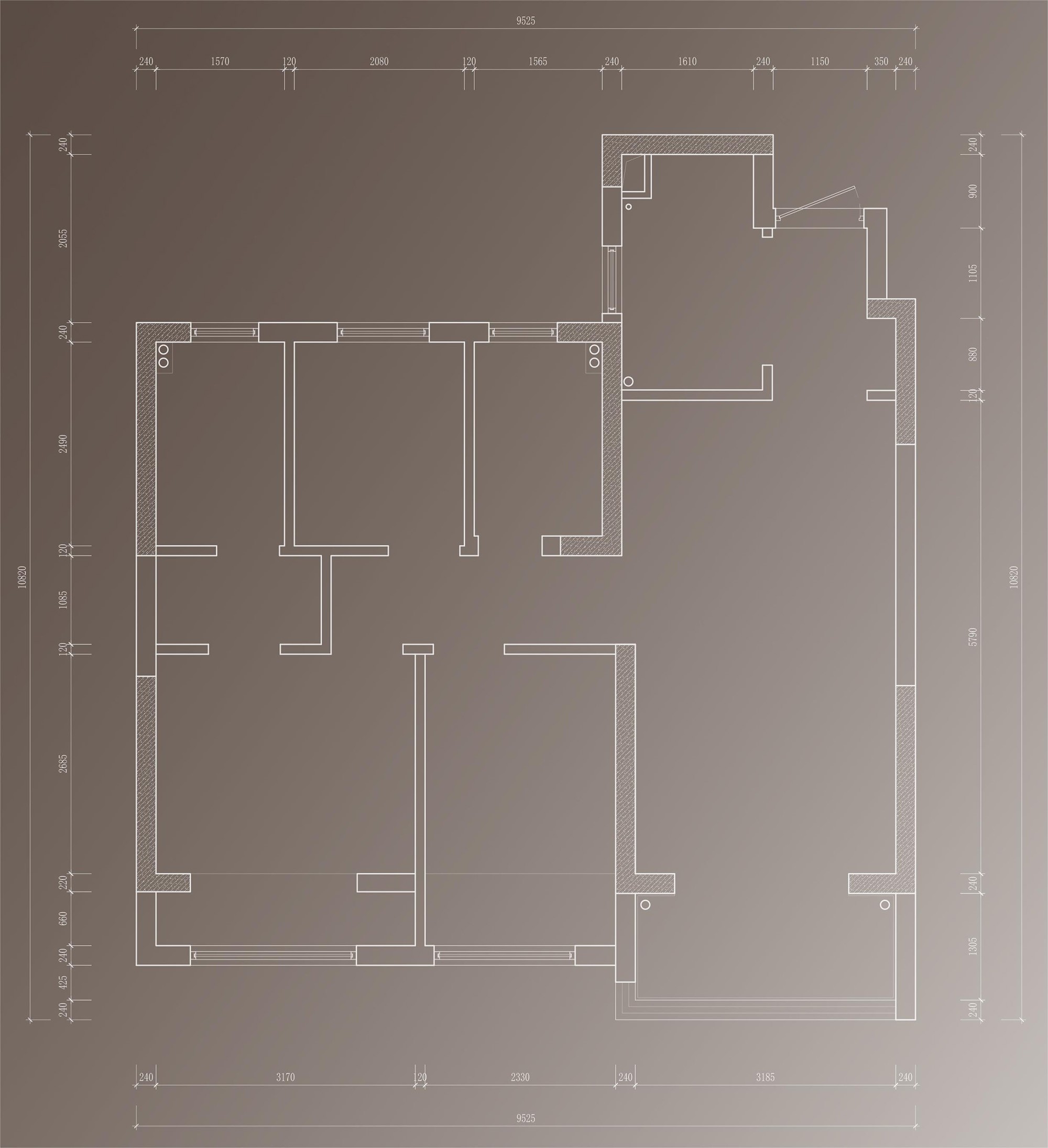 80㎡小户型超暖超温馨“喵星人”之家丨大斌空间-8