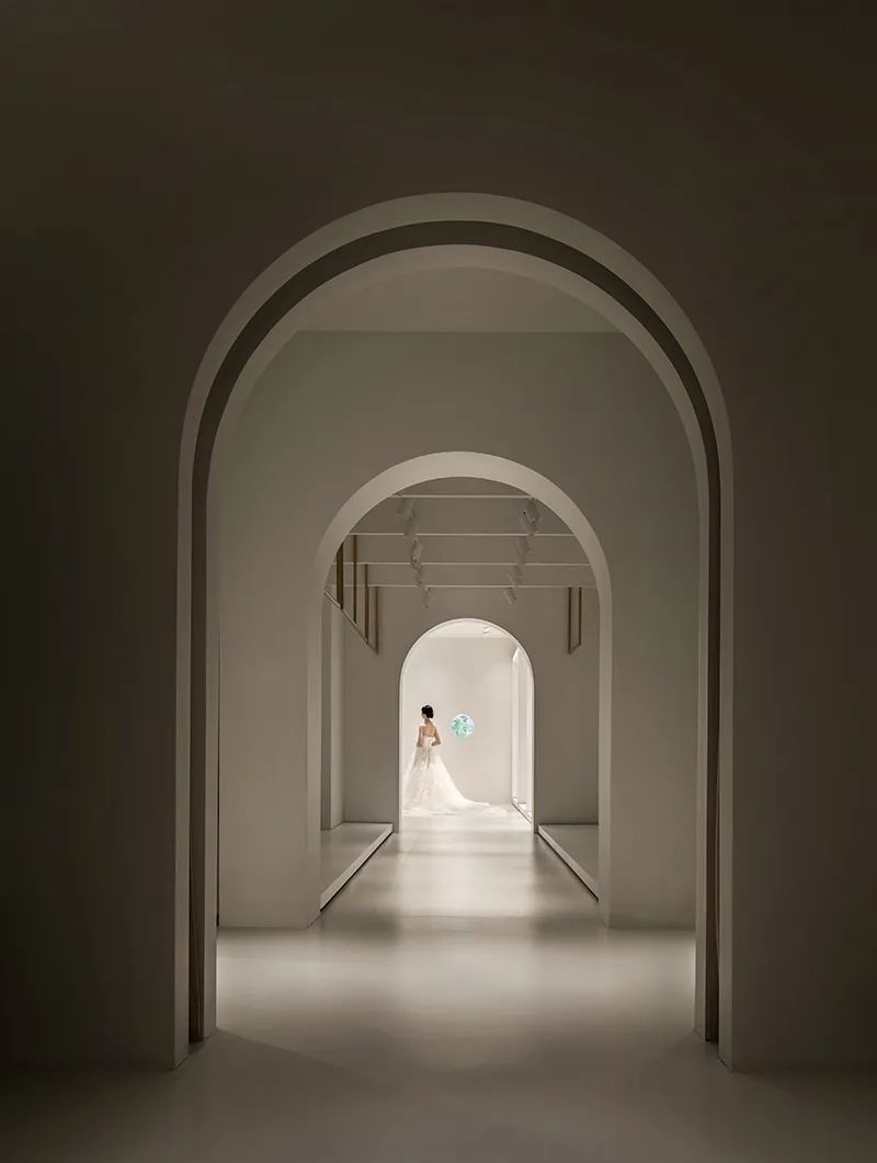 绍兴诸暨白色婚纱店,浪漫美学空间-41