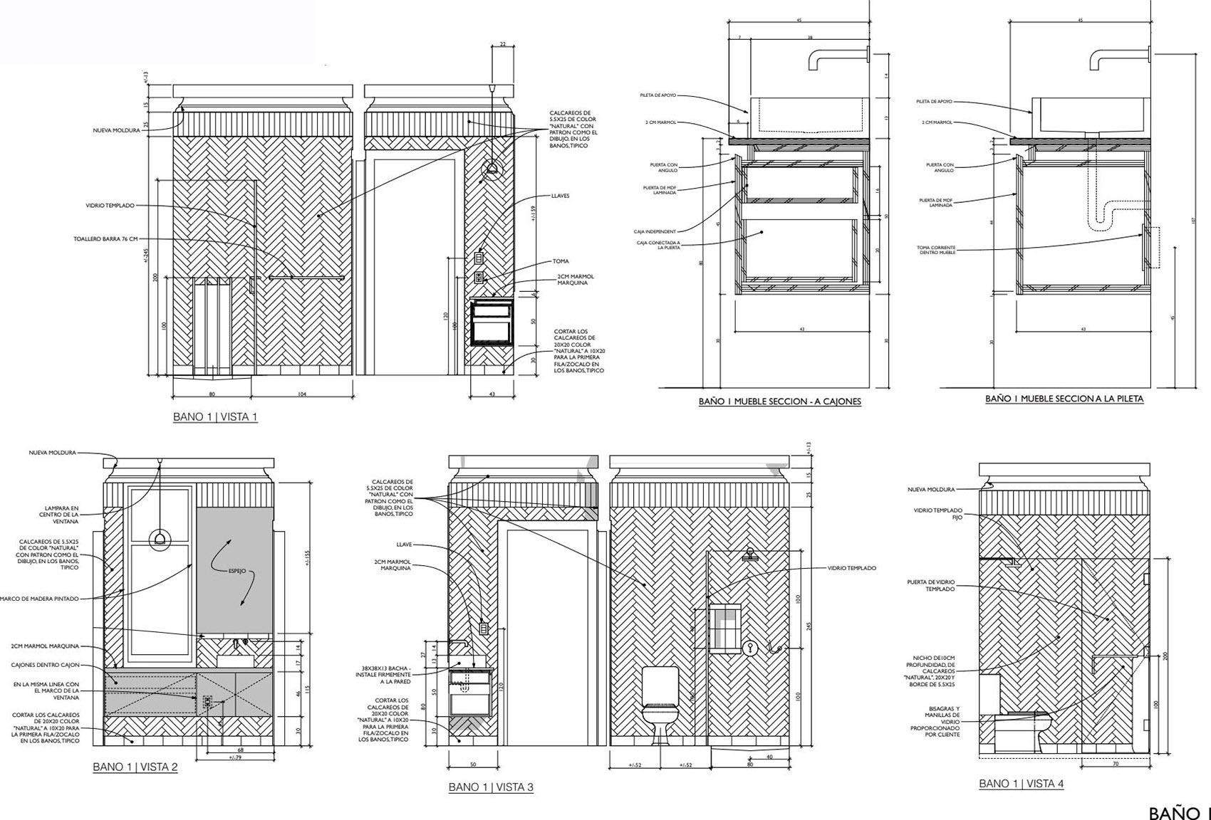 布宜诺斯艾利斯Prewar住宅丨阿根廷布宜诺斯艾利斯丨JILL LEWIS ARCHITECTURE-87