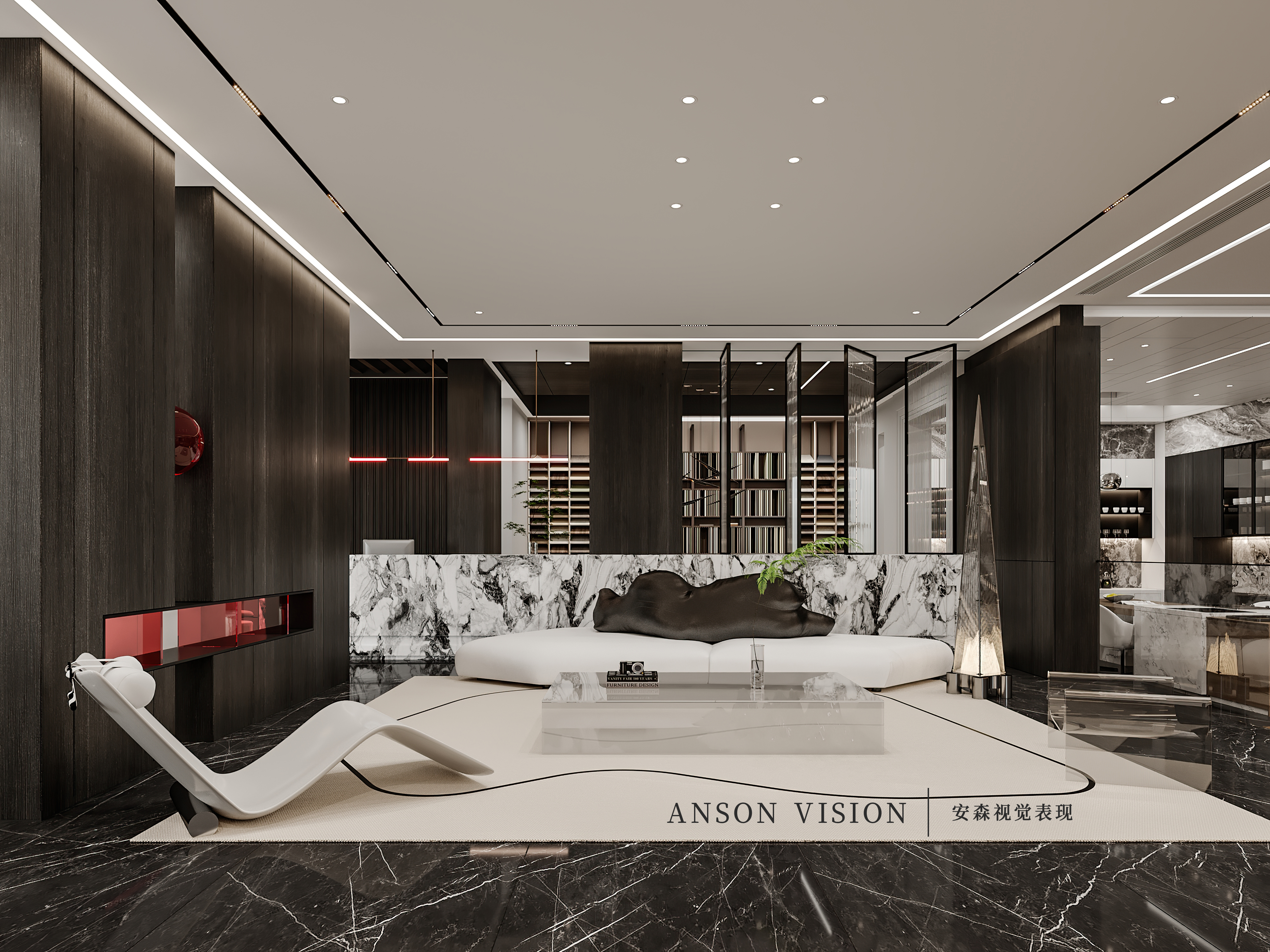 几木三舍现代商业空间表现丨Ansonvision·蒙头睡-12