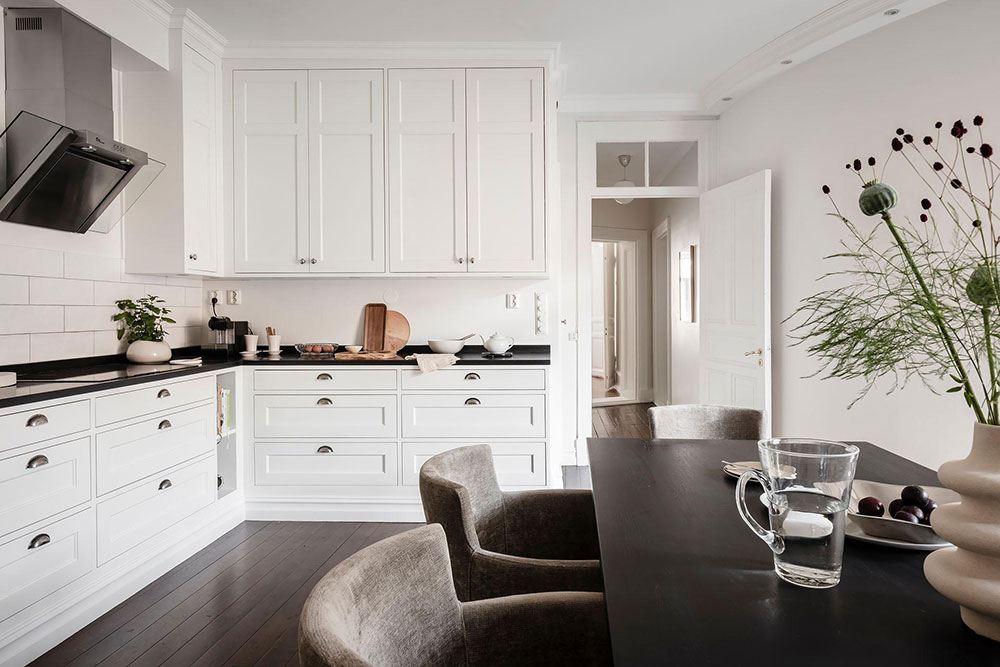 优雅神秘的斯堪的纳维亚风格公寓-23