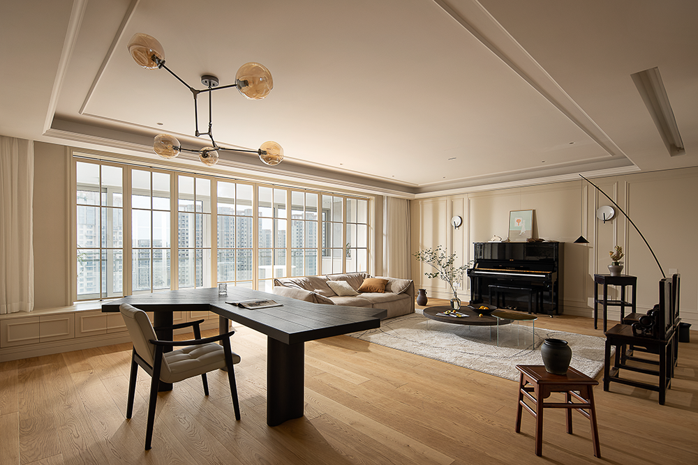 300㎡现代法式大平层设计丨中国上海丨上海示觉室内设计事务所-20