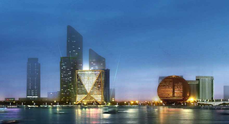 中信银行杭州总部大楼——“日进斗金”的现代诠释-5