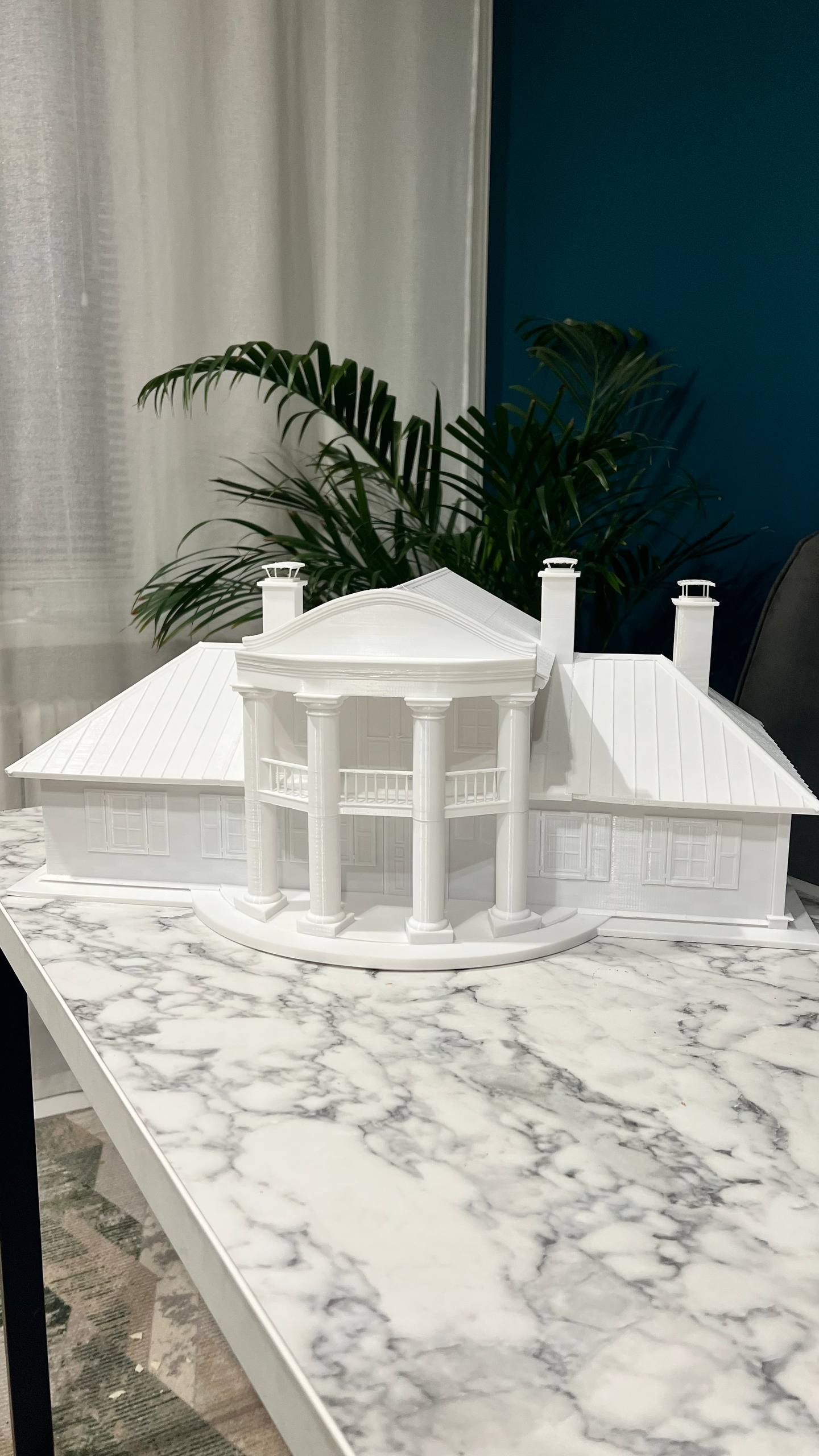 Project 3D Modeling for 3d print: House-1