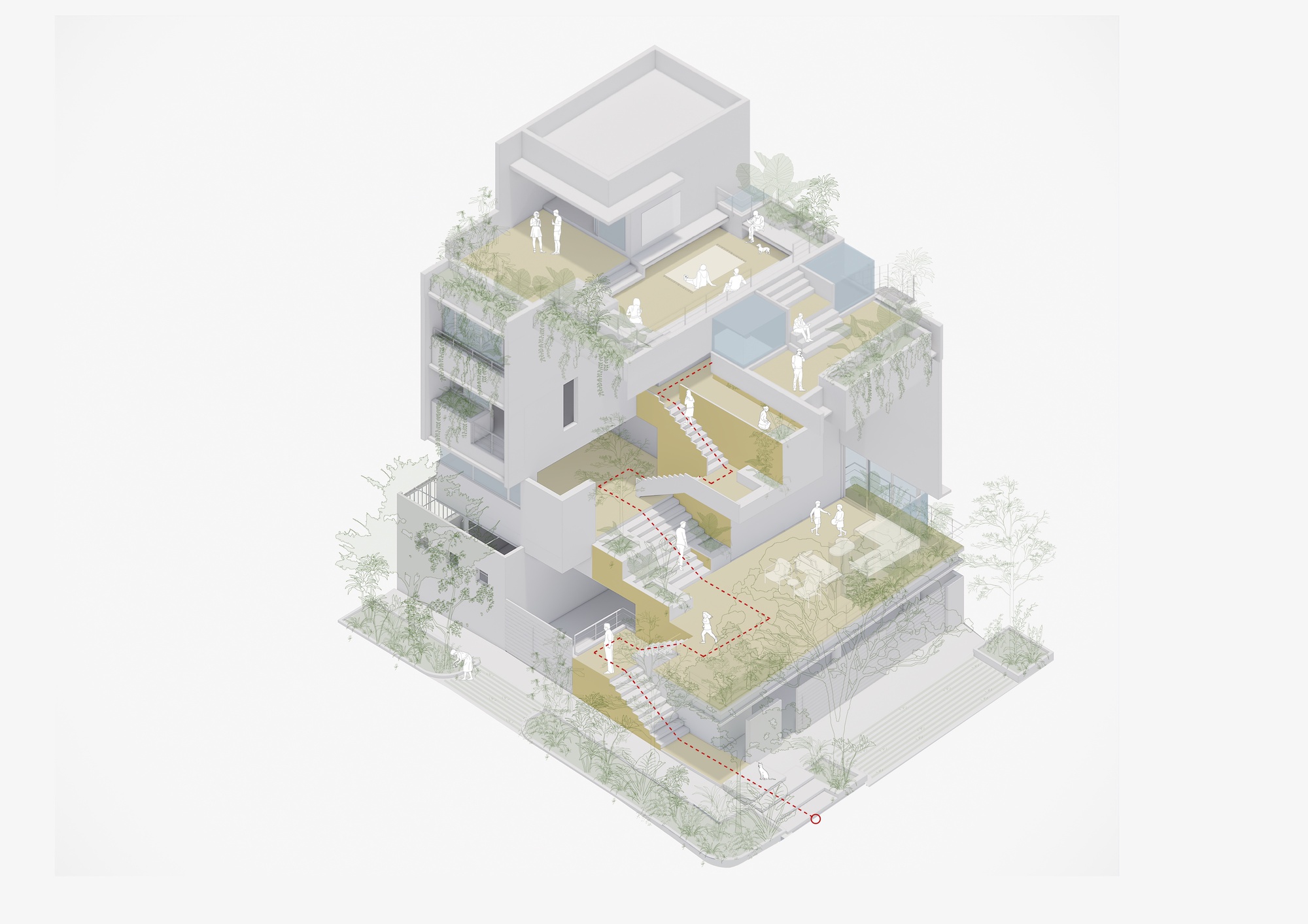 阶梯井屋丨印度班加罗尔丨A Threshold-75