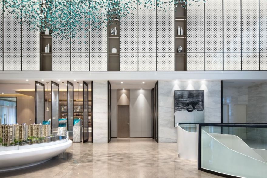 杭州绿都东澜府营销中心 | 运河之梦,水云光影-19