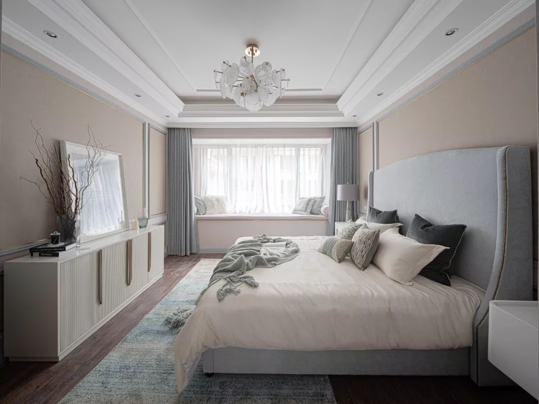 轻奢风金堂琅园 132㎡家居设计,打造精致舒适生活-24