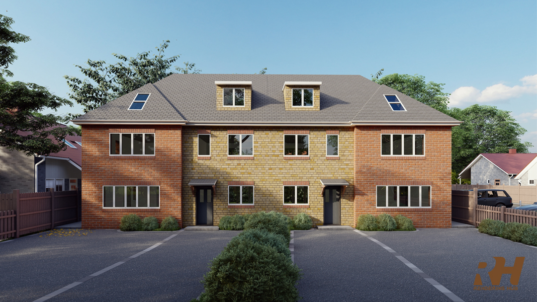 房屋外部效果图丨英国-10