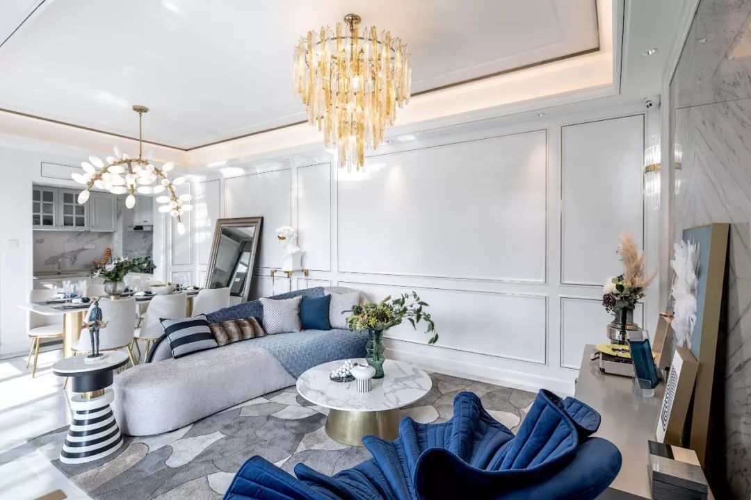 环球融创水郡未来城样板房 | 现代轻奢的法式度假风情-85