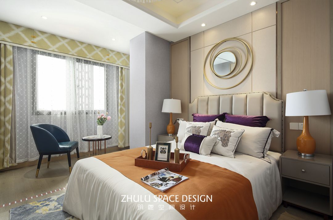 如东翡翠观澜轻奢样板房,现代都市优雅风-45