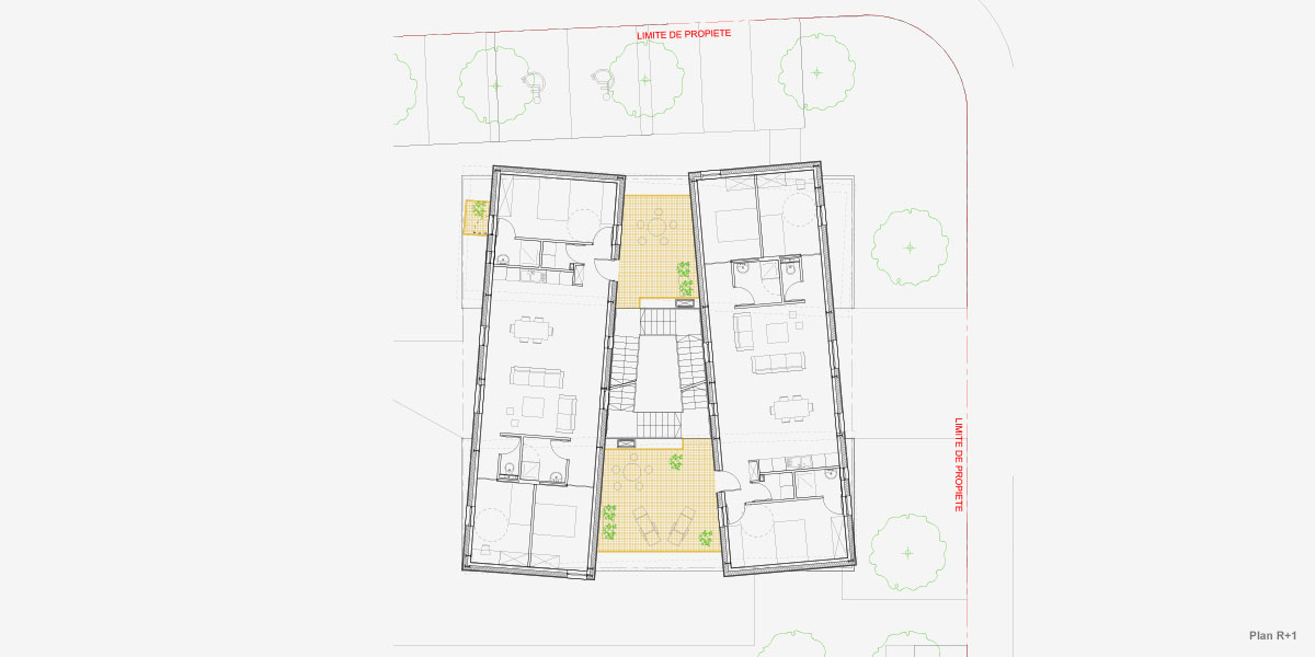 10 logements collectifs individualisés - CoCo architectureCoCo architecture-6