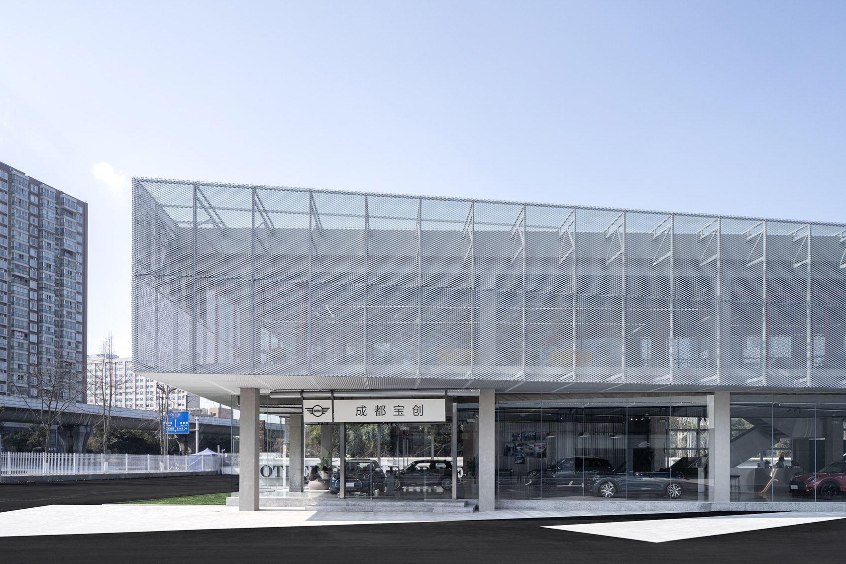 成都宝创MINI展厅综合体丨中国成都丨ARCHIHOPE朱海博建筑设计事务所-31