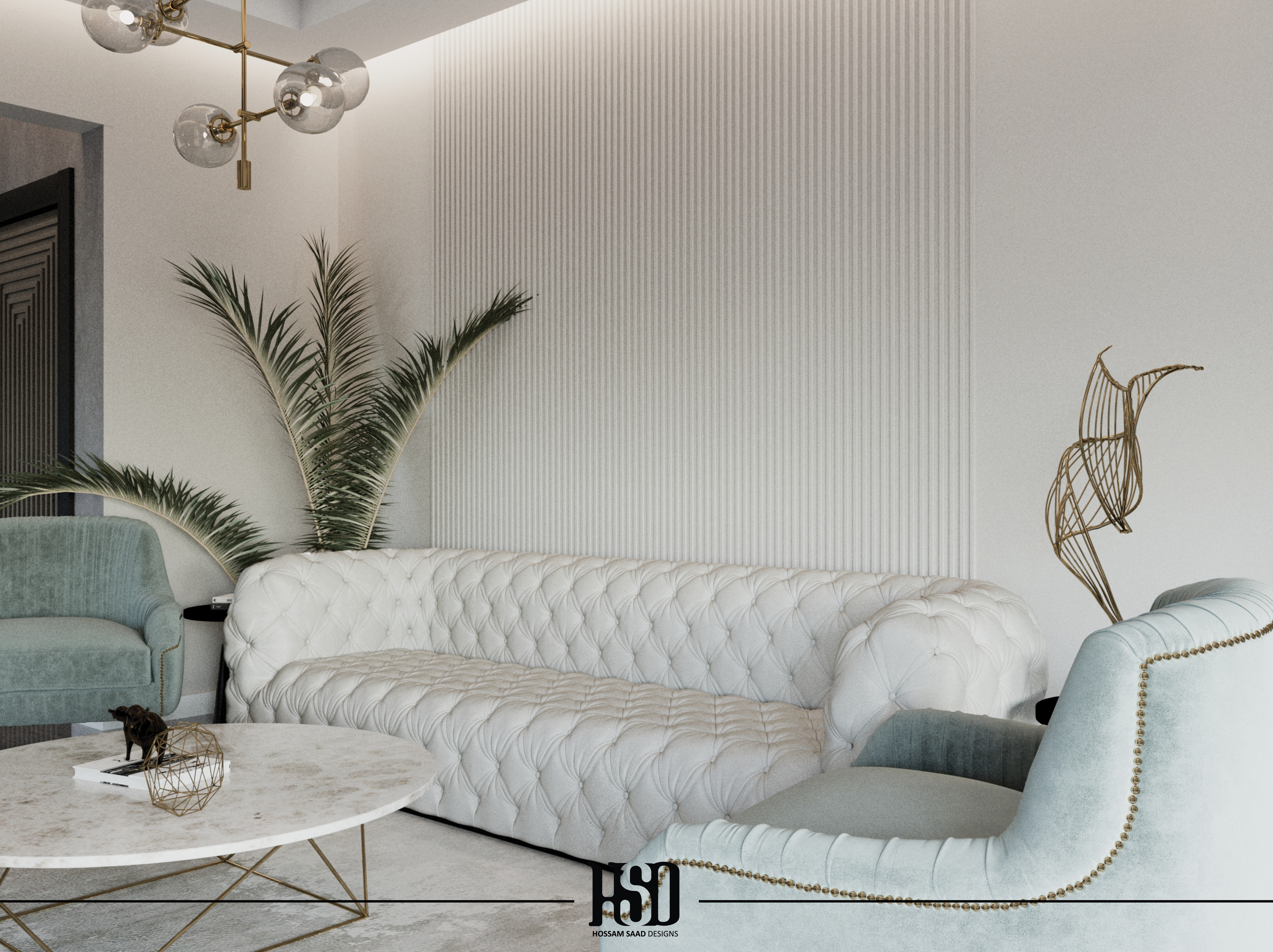 Modern Small Living Room-1