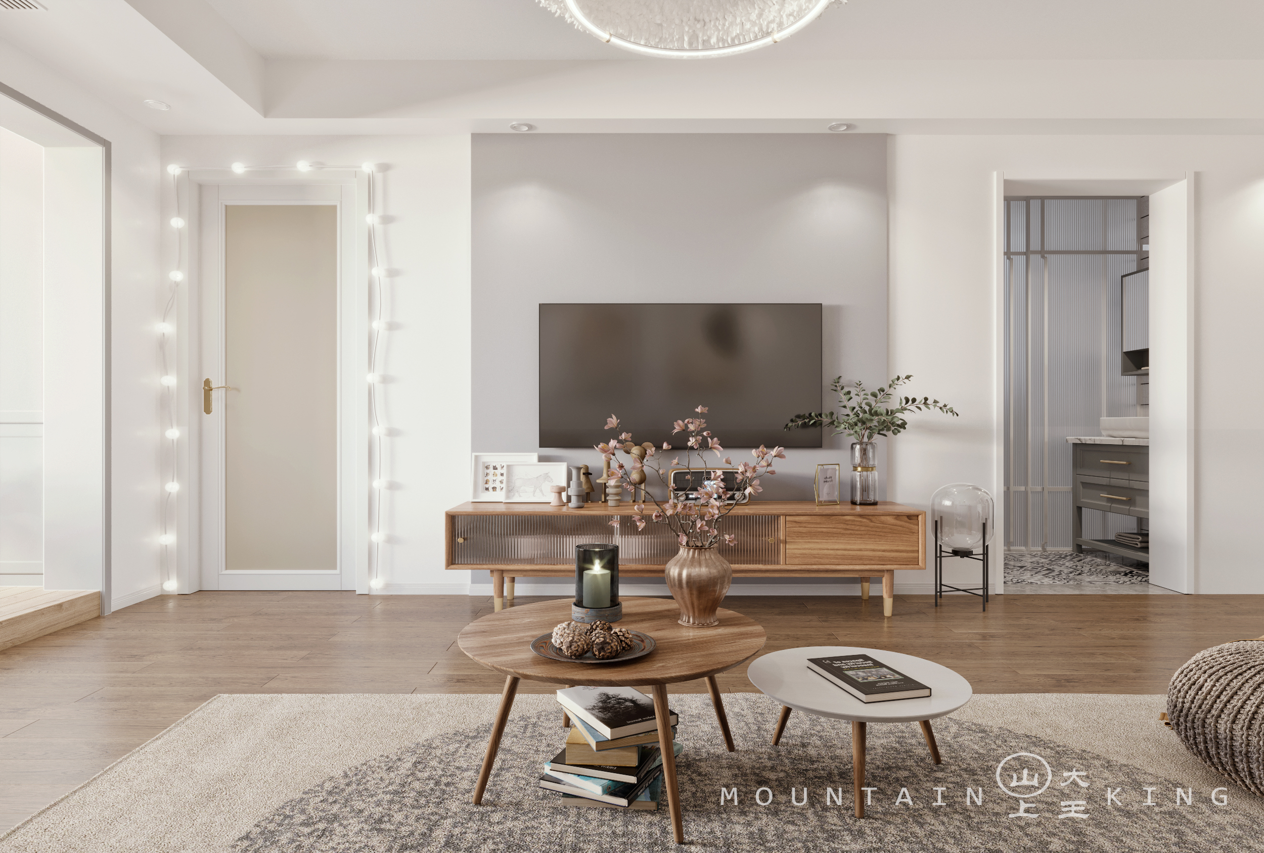 长沙湖湘奥林匹克花园 86㎡北欧风设计丨中国长沙丨天亮-8