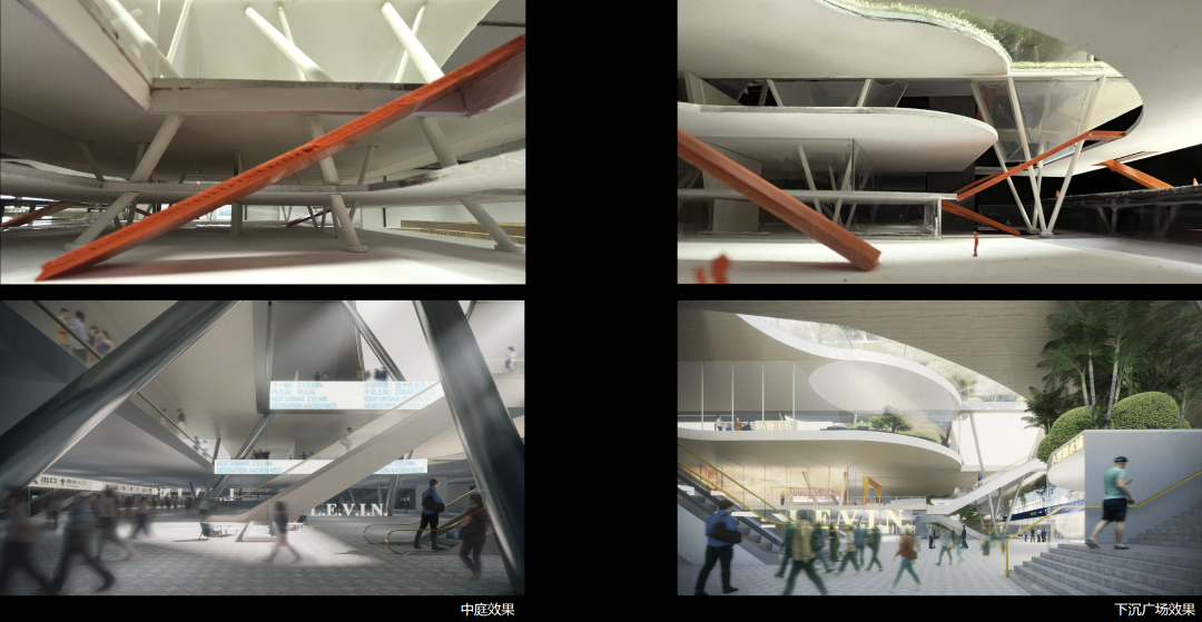 东南大学本科超肝毕设!“绿色建筑手段+仿真模拟”打造城市绿肺!“复合业态+慢行空间+生活图景”碳城融合的TOD城市设计!-208