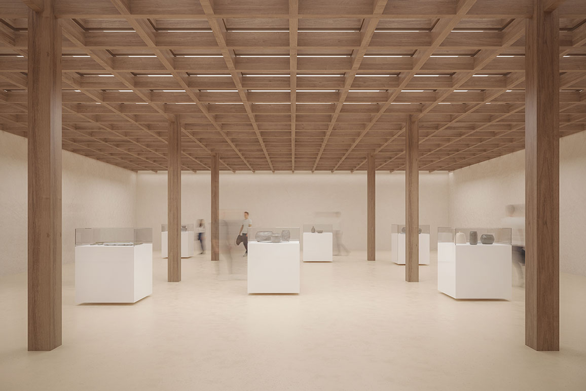 波兰比斯科平考古博物馆展览亭-15