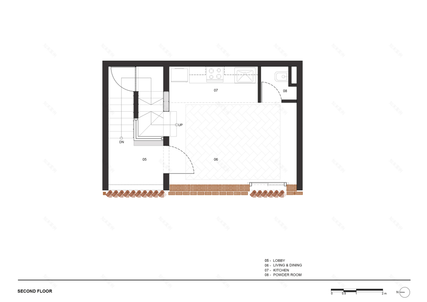 砖织屋丨印度班加罗尔丨4site architects-47
