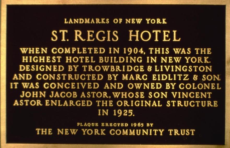 The St Regis New York, New York, New York (NY), United States-45