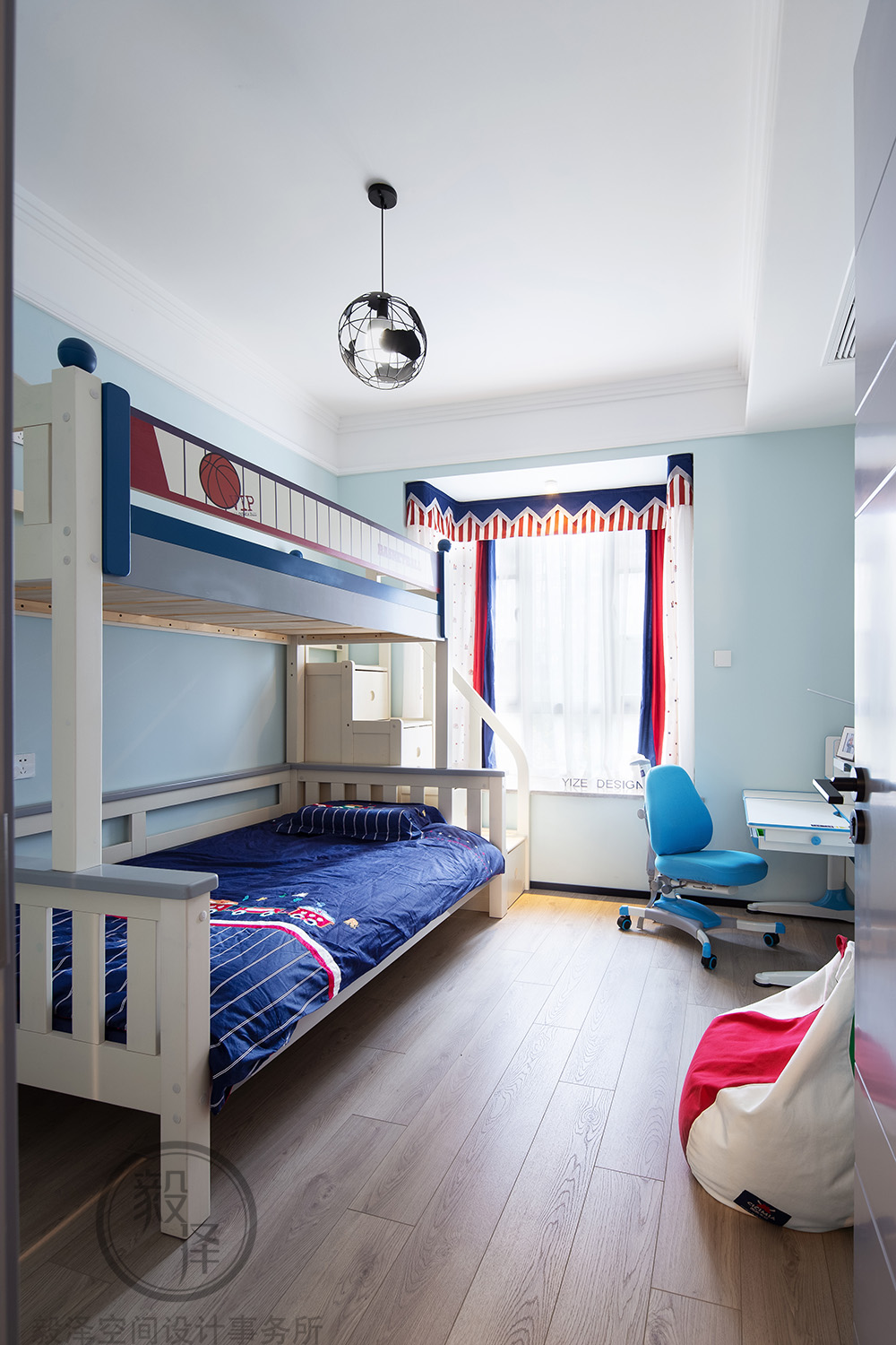 朝阳 W 宅——现代简约,书香满溢的家庭空间-32