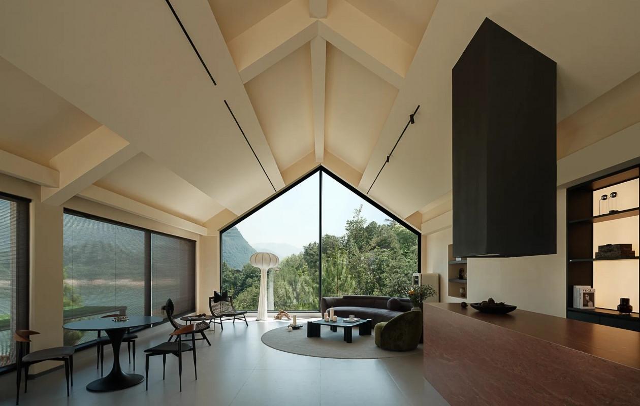 【山水的回响】一场自然栖居的诗意复兴丨中国浙江丨里厘空间设计-7