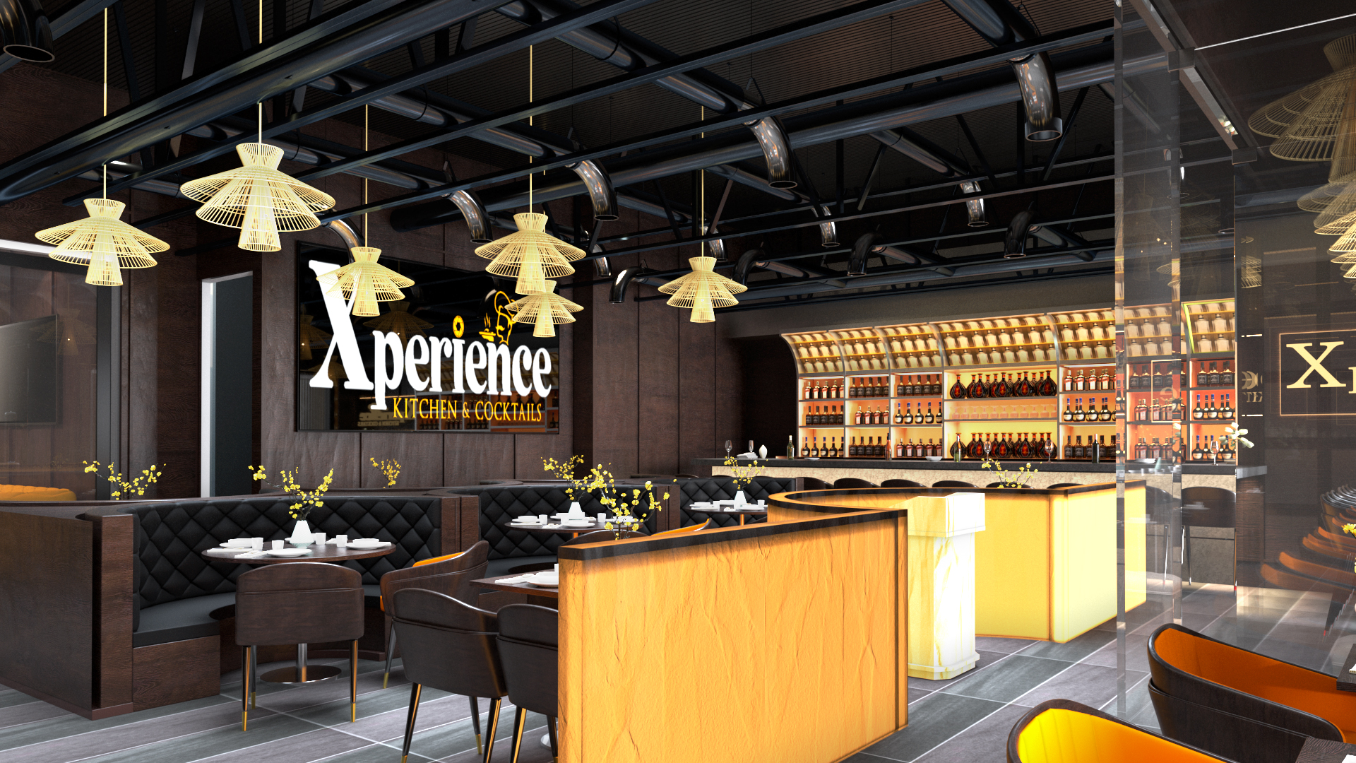 热带餐厅 3D 渲染丨Blueribbon 3D 动画工作室-4