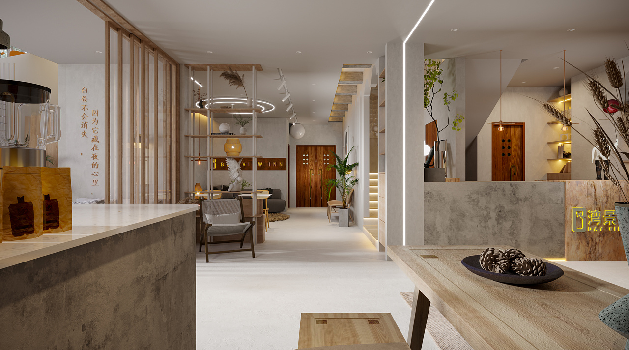 温馨侘寂风室内设计-9