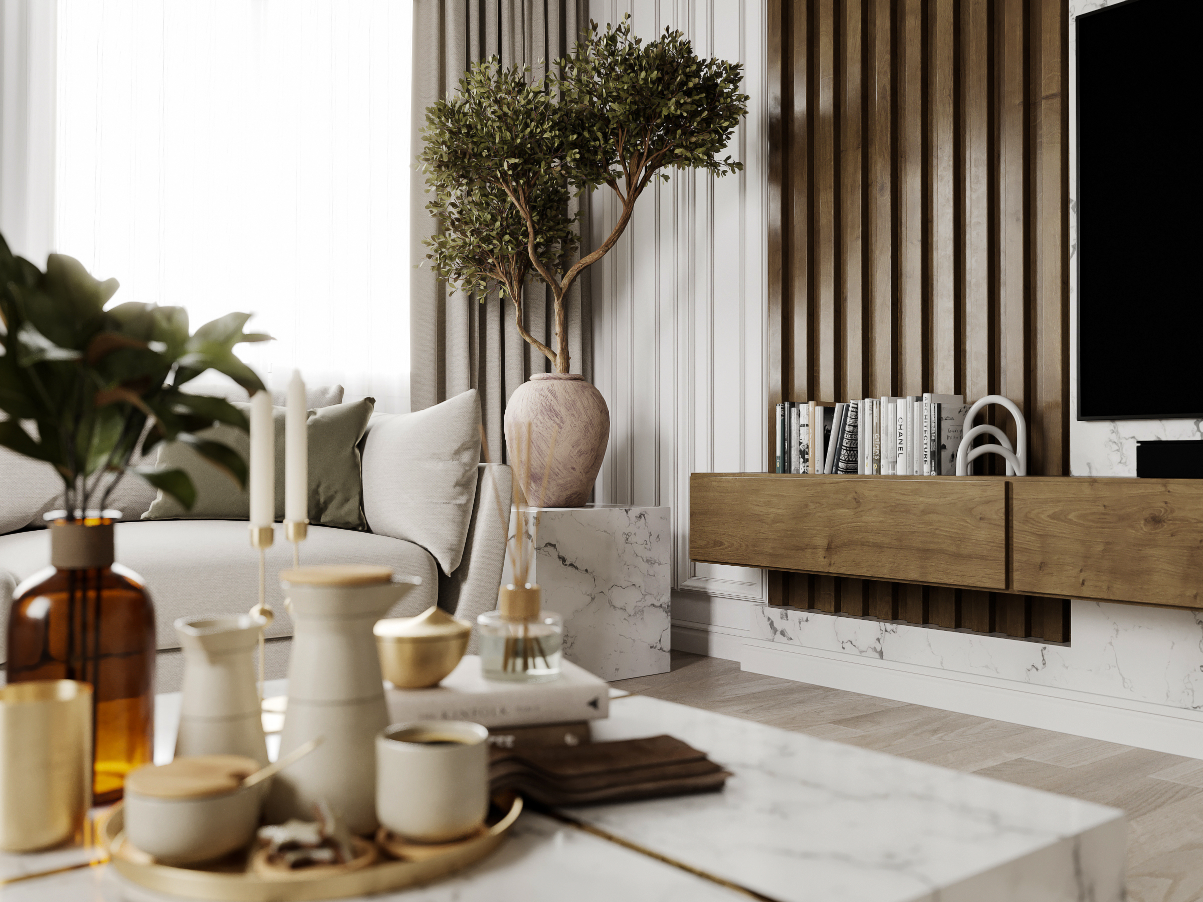 Neoclassical Family Lounge-4