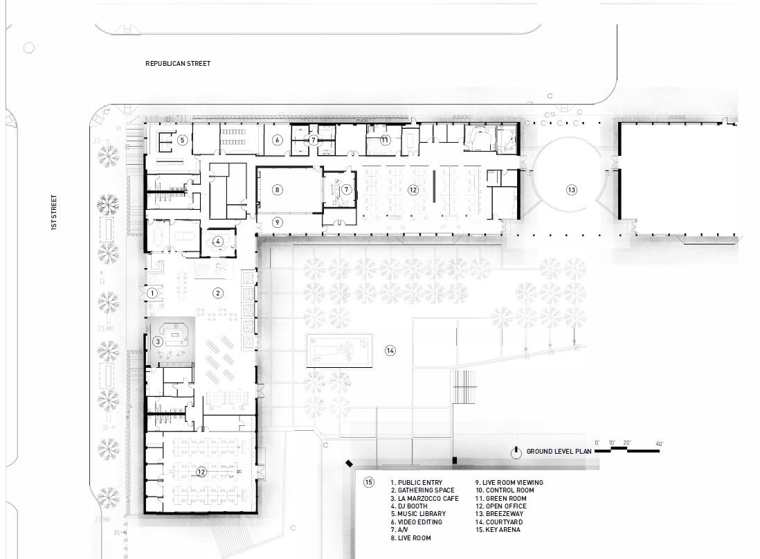 KEXP 电台总部室内设计-21