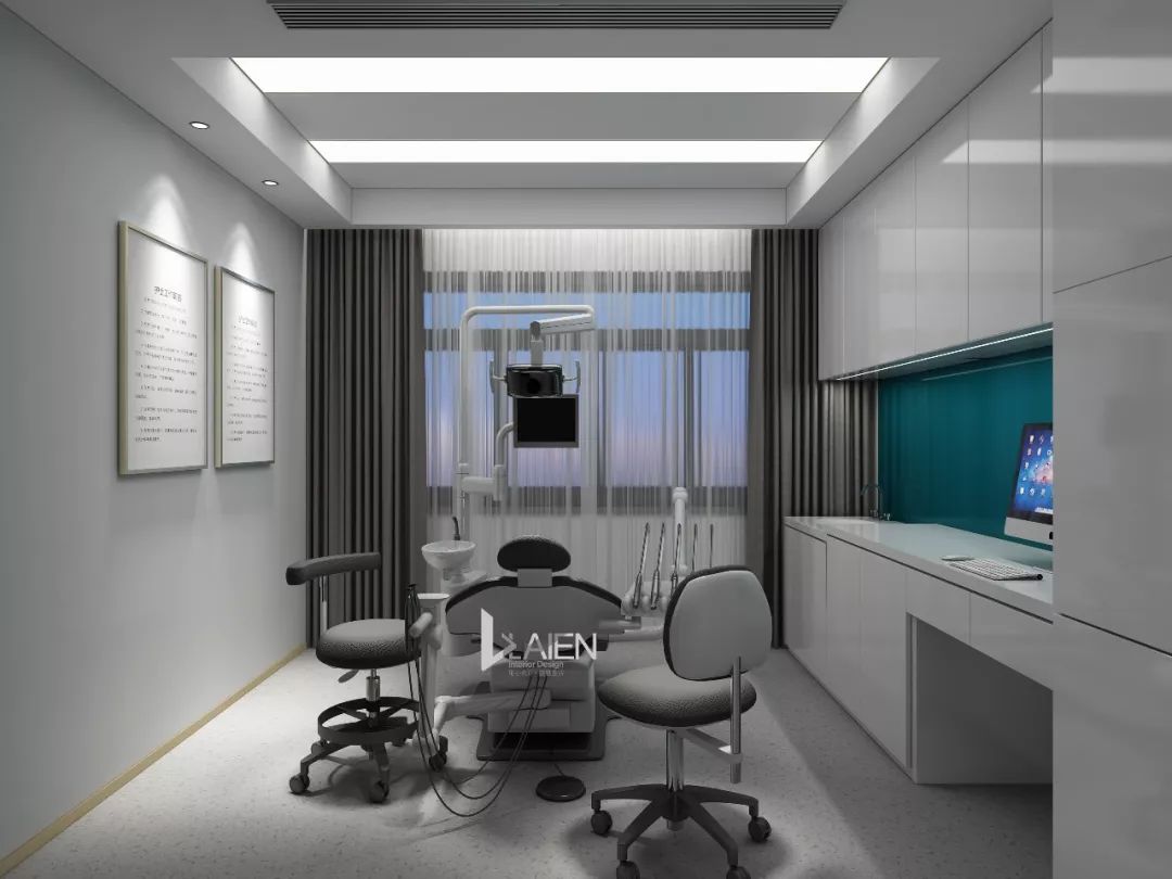 上海福鑫口腔 | 现代时尚的医疗空间设计-52