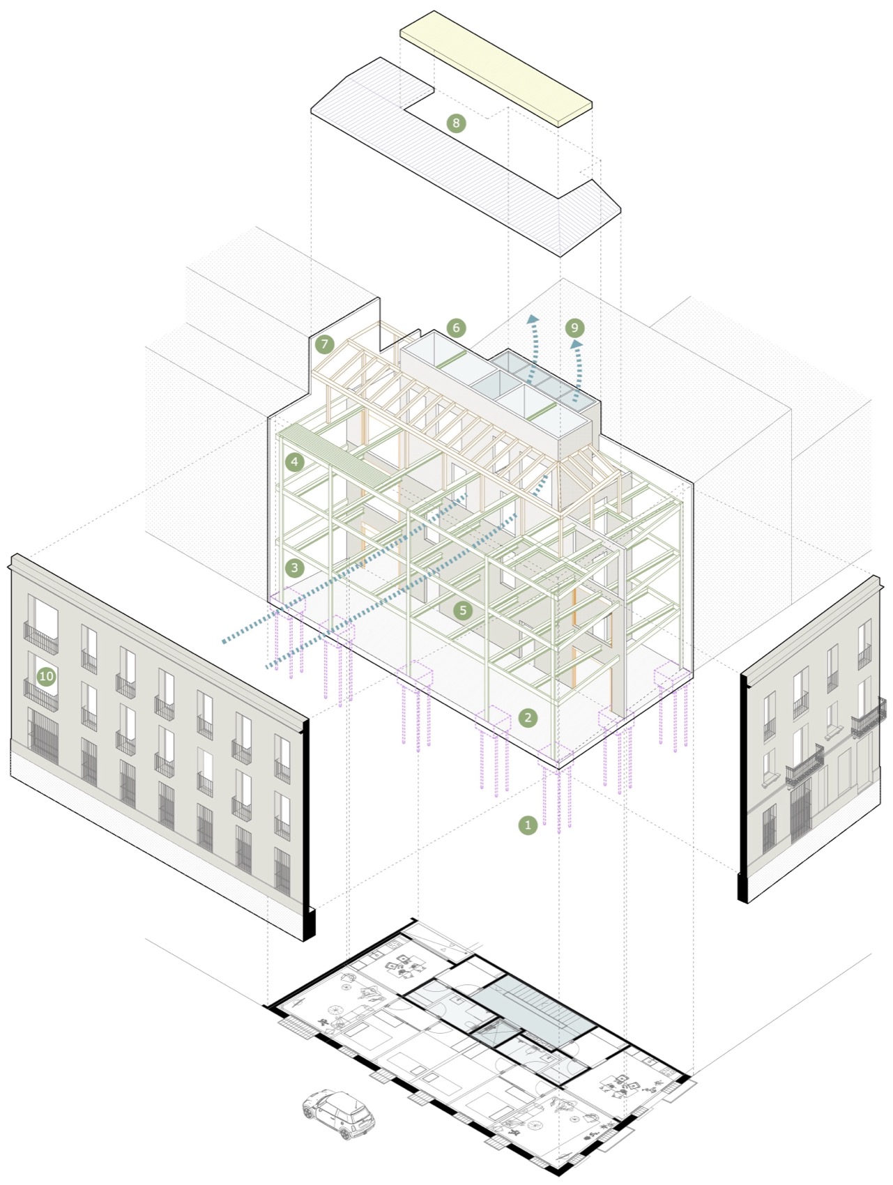 Planas i Casals – Triomf 7住宅改造丨Sau Taller d’Arquitectura-53