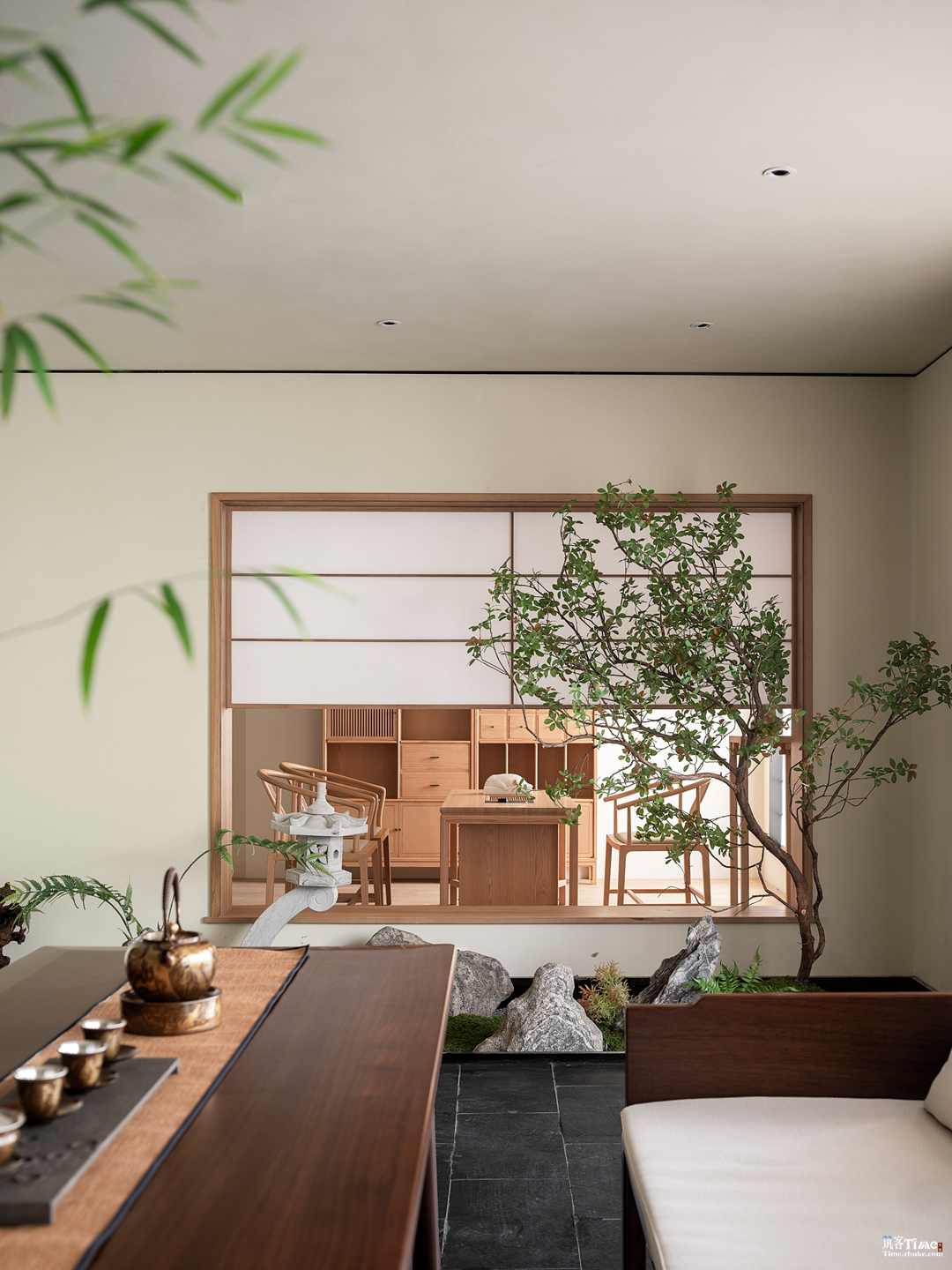 源木禅 茶 · 家具空间展厅丨中国西安丨子俞空间设计-43