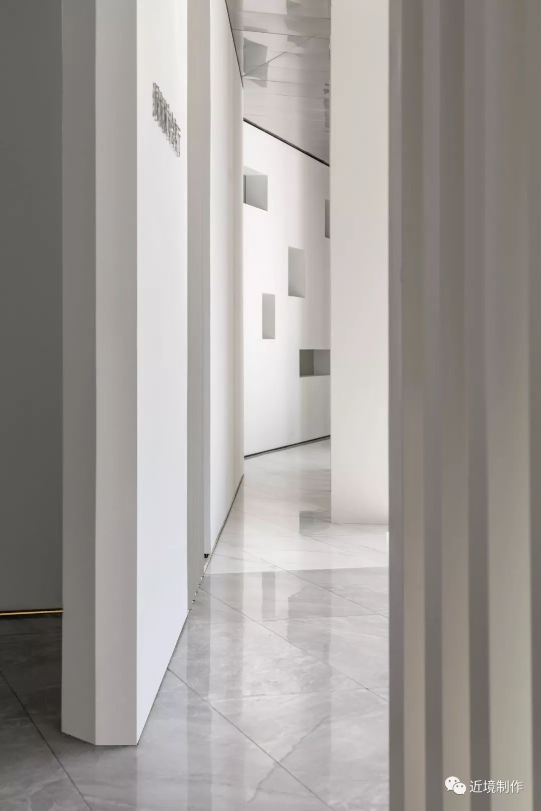 绿城凤起玉鸣城市展厅——白色丛林中的光影艺术-7