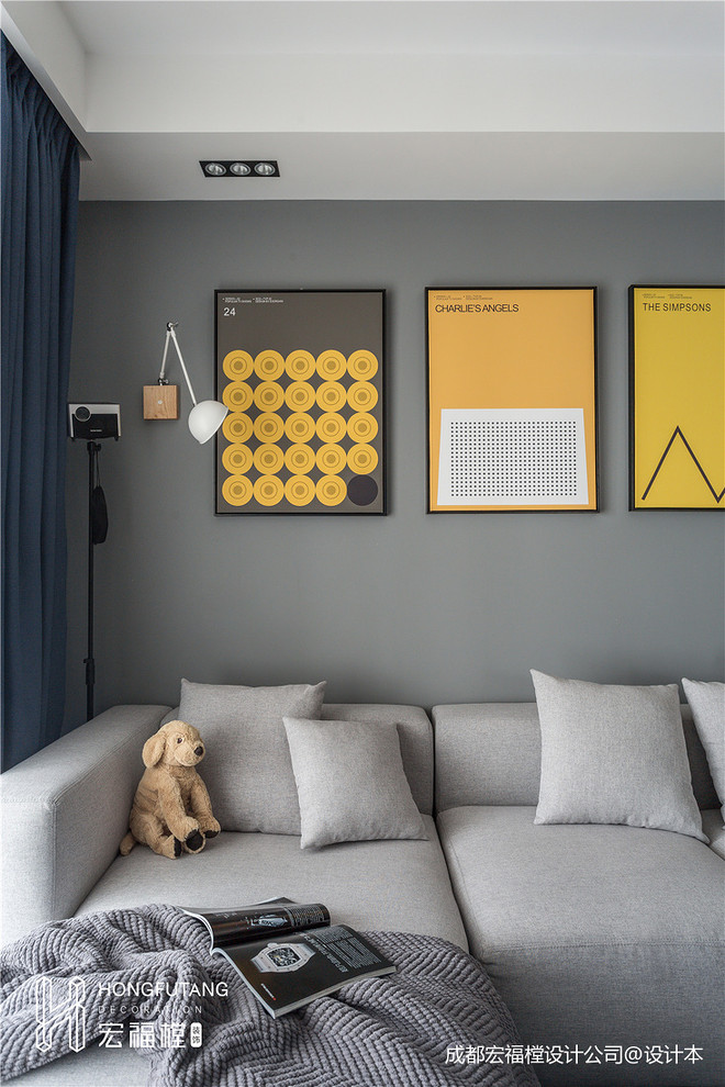 19万元三居80平米装修案例·效果图  新作品 · 月光下的黑夜骑士-13