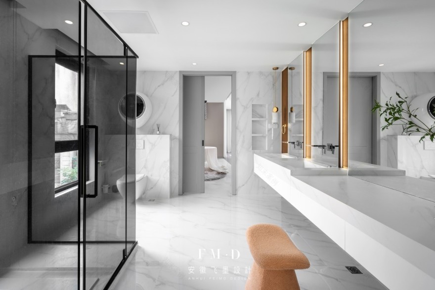 合肥九台别墅丨中国合肥丨飞墨设计-43