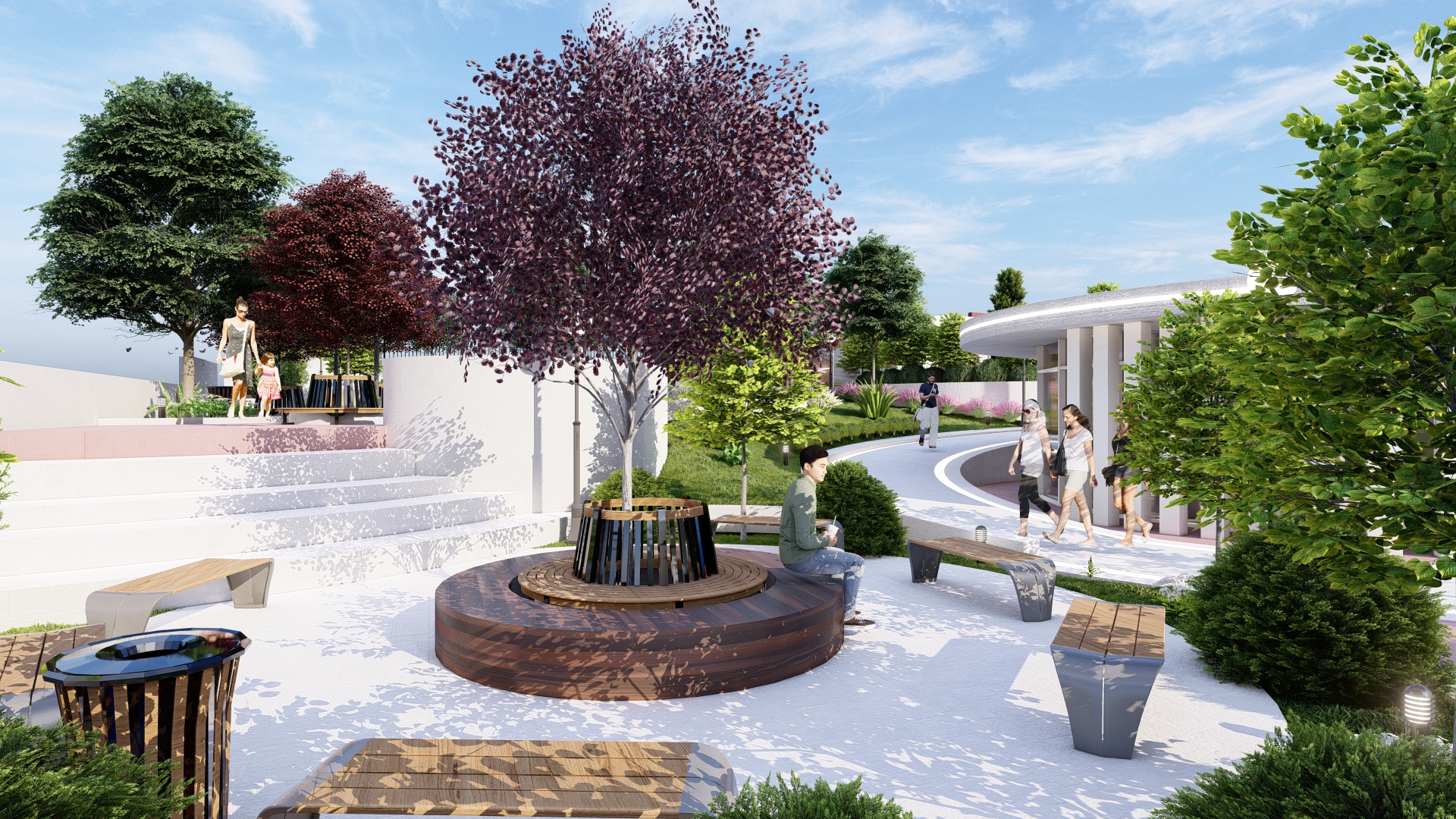 "حكاية وطن"纪念公园丨约旦安曼丨Mutaz Alrahahleh,Abdallah Khleifat-21