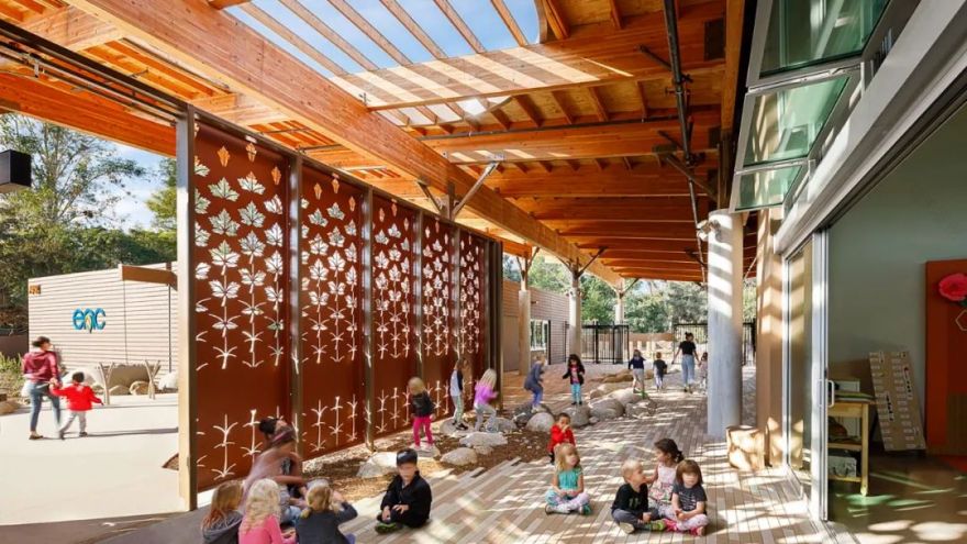 贝尔蒙特走读学校谷仓丨美国丨U tile,Inc-53