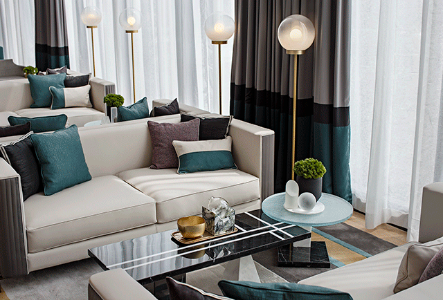 西安万科翡翠国宾营销中心 | 现代优雅的 New Art Deco 空间-21
