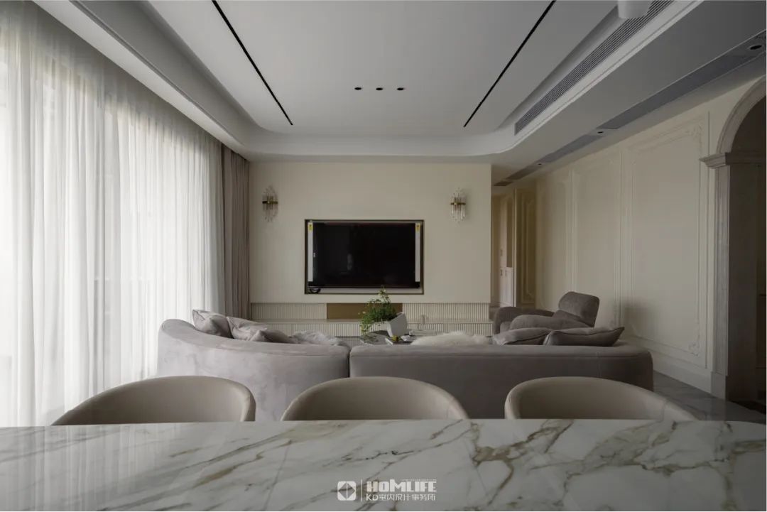 KD私宅｜壹江郡194㎡现代古典风丨中国重庆丨KD室内设计事务所-35