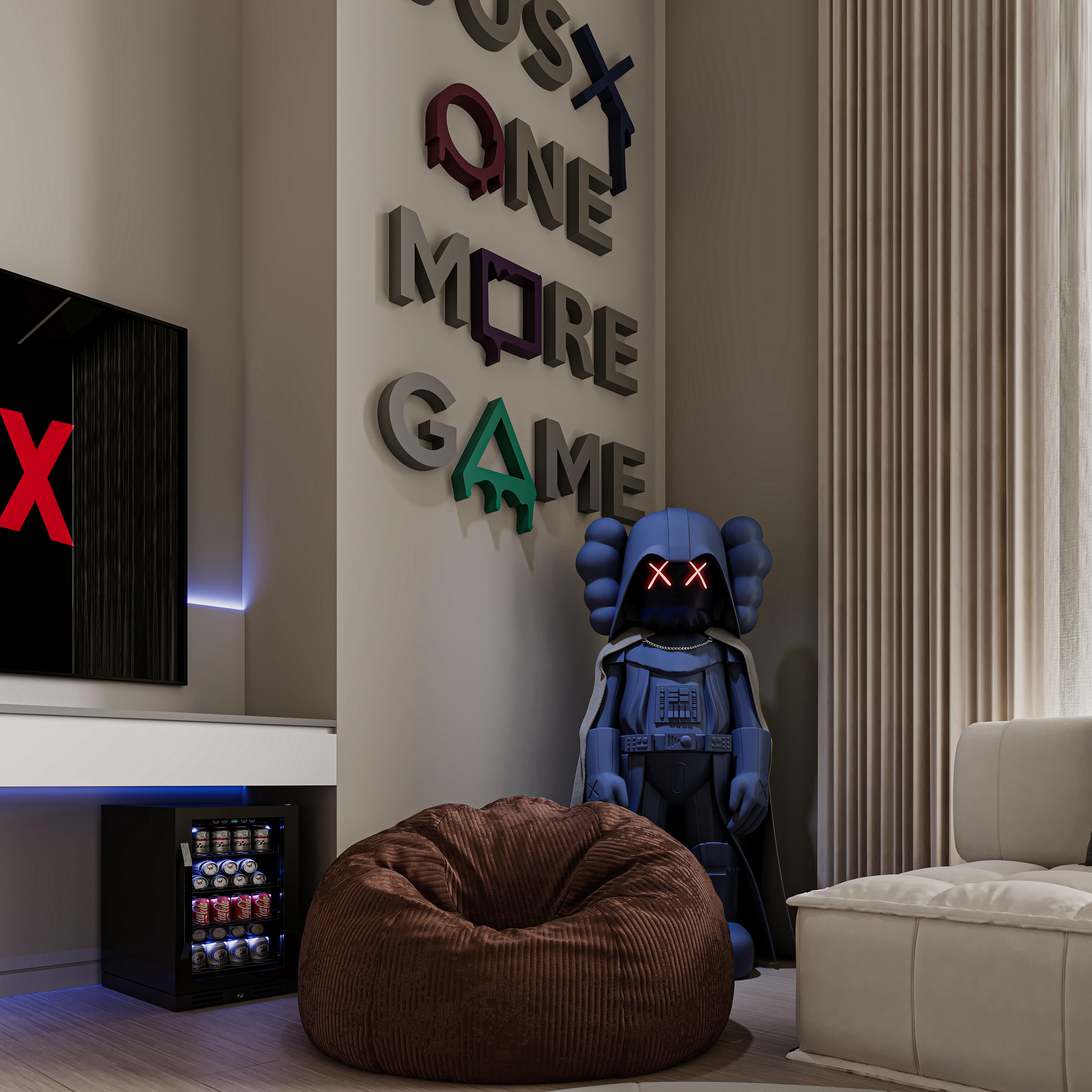 Gaming Room Interior Design-21