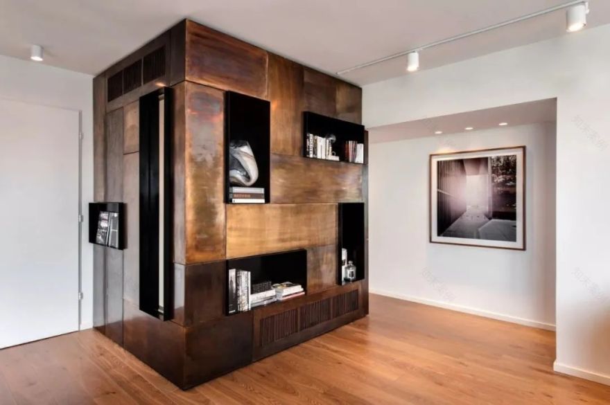 特拉维夫顶层住宅,黑白色调的时尚空间-119