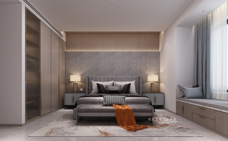 筑道设计丨丛林印象 | 现代风格家装的艺术魅力-16