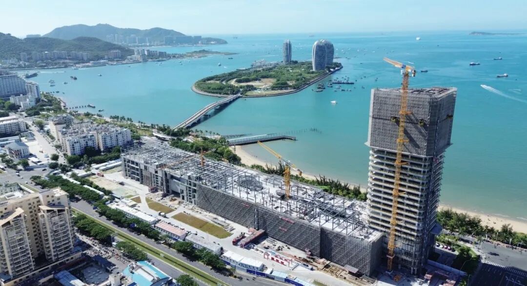 三亚合联中央商务区项目竣工备案，五建集团匠心铸就自贸港新地标-23