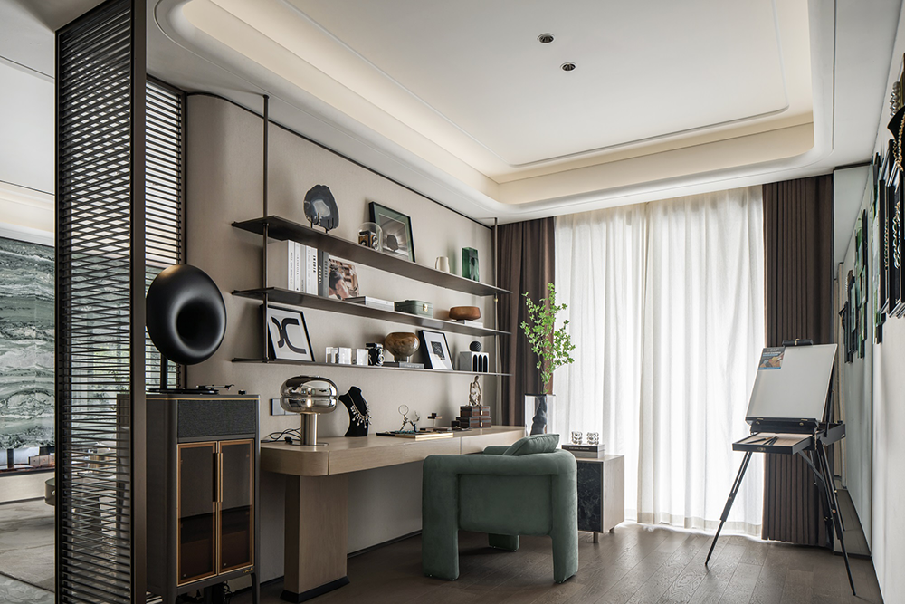 孝感九烨鼎观如院小区大堂,样板间丨中国孝感丨太谷形上-66