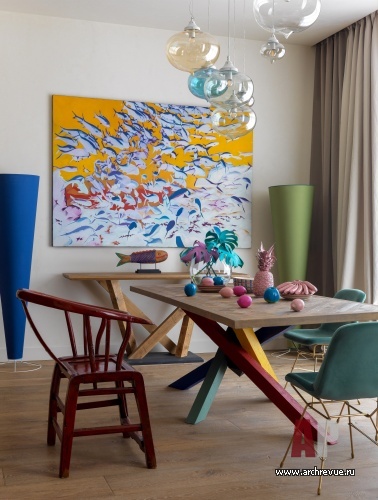 三层家庭联排别墅室内设计项目丨俄罗斯莫斯科丨Art Group工作室（负责人达里娅·瓦西利科娃）-22