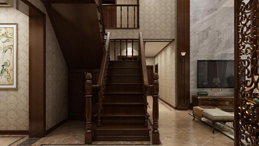 吉首市溶江小区壹号复式楼美式风格-76