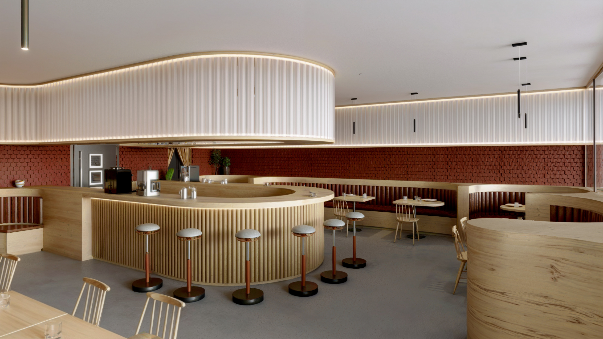 现代亚洲餐厅设计-1