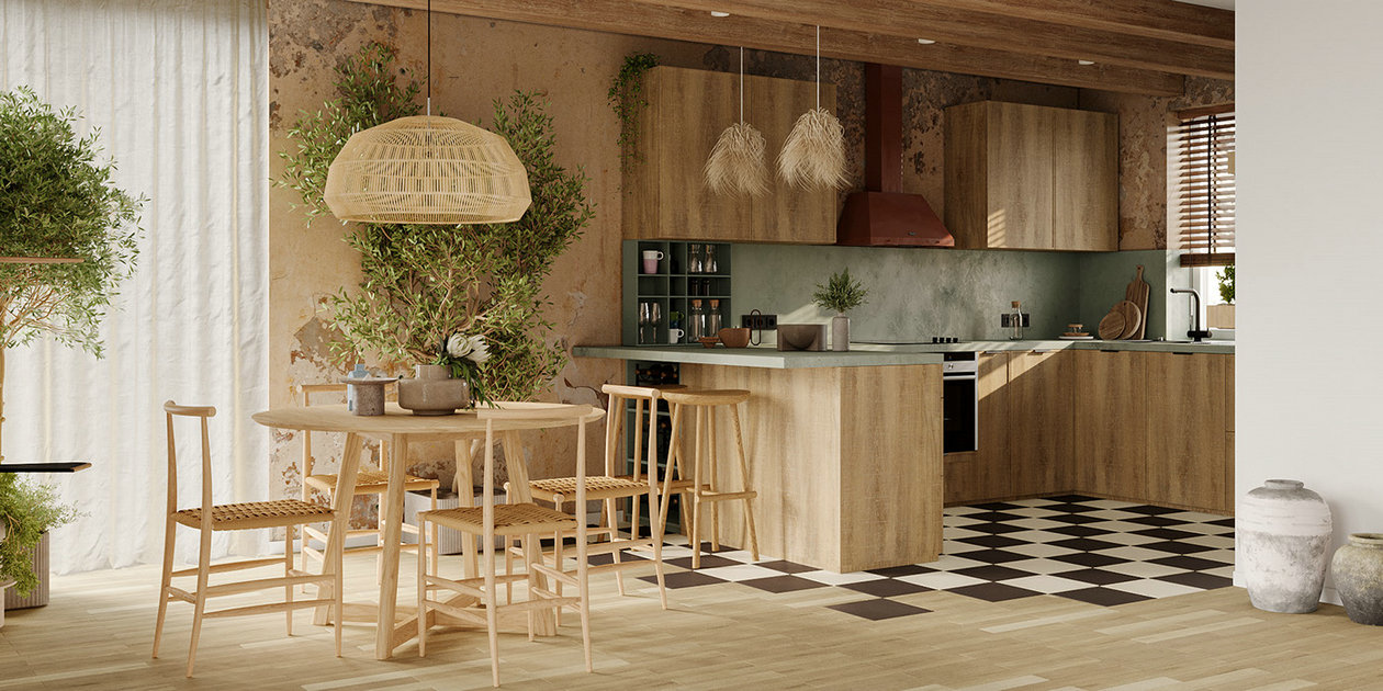 波兰 113㎡波西米亚风住宅设计-5